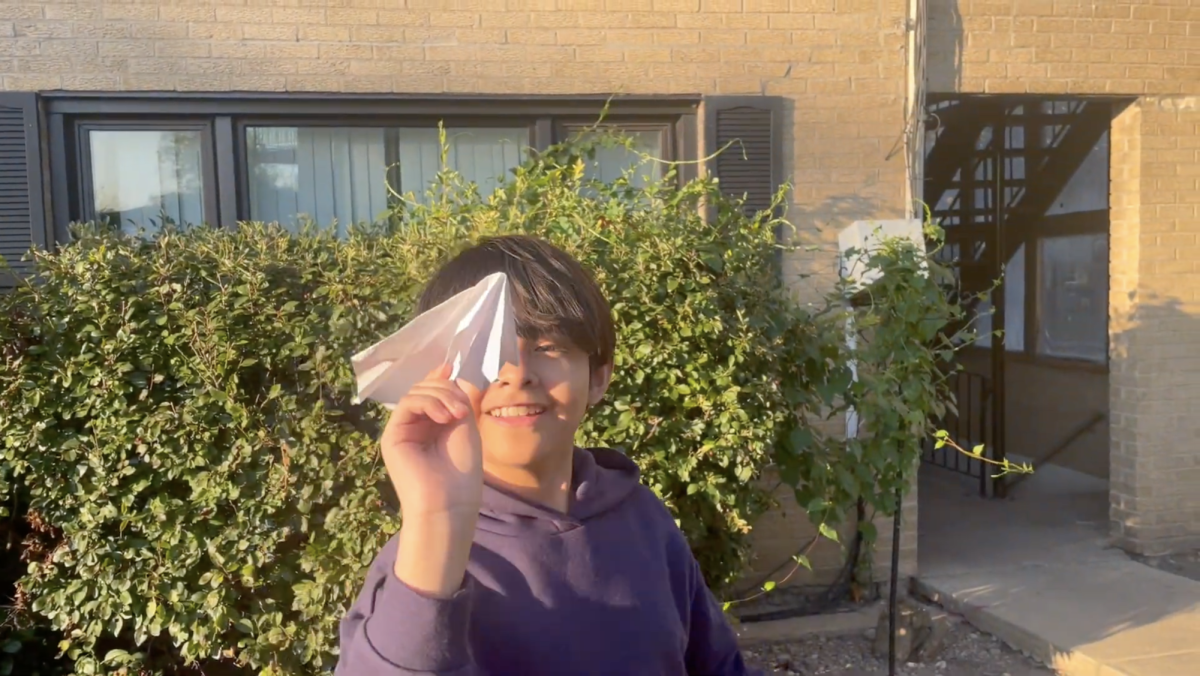 Fold, flight, fun in this short film by Broadcast Journalism student Dahlia M.